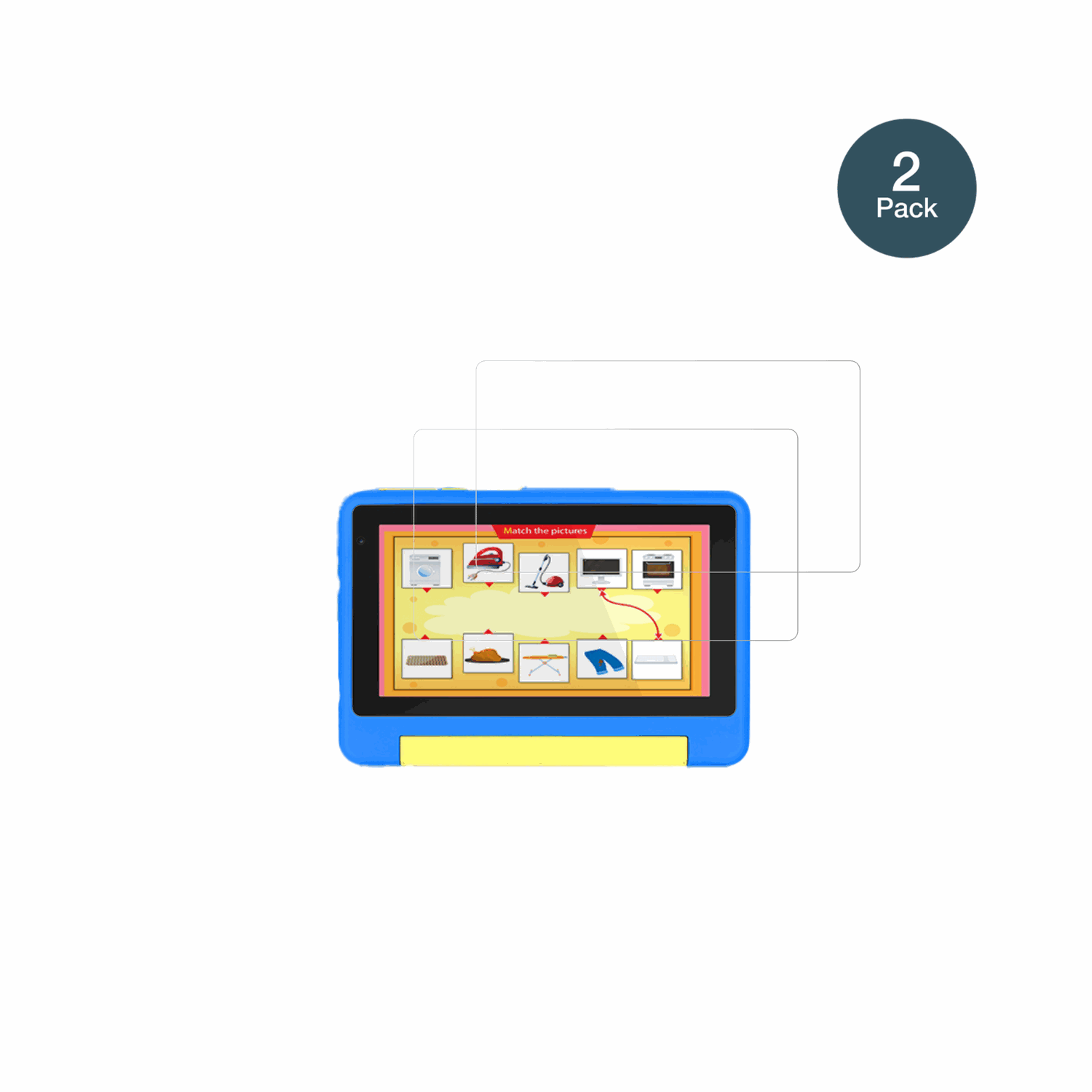 MUISOOKT1018 mit aufgebrachter dipos Flex Schutzfolie, glasklare Darstellung ohne Einschränkungen