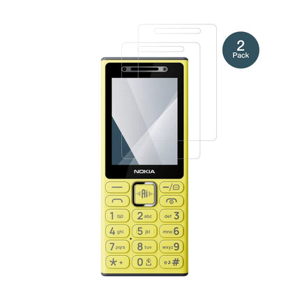 Nokia200 4G mit aufgebrachter dipos Flex Schutzfolie, glasklare Darstellung ohne Einschränkungen