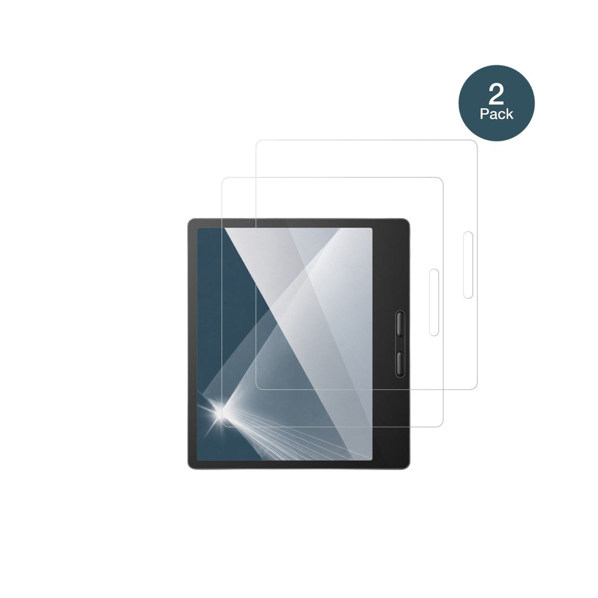 2x 9H Schutzfolie für Onyx Boox Leaf 5 Panzerfolie