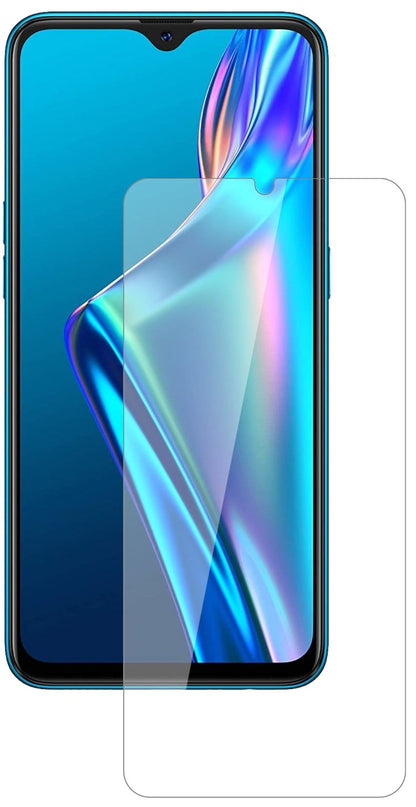 OppoA12 mit aufgebrachter dipos Flex Schutzfolie, glasklare Darstellung ohne Einschränkungen