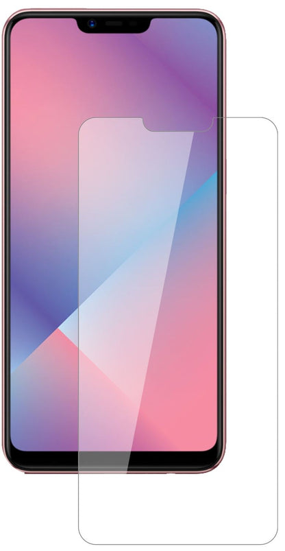OppoA5 mit aufgebrachter dipos Flex Schutzfolie, glasklare Darstellung ohne Einschränkungen