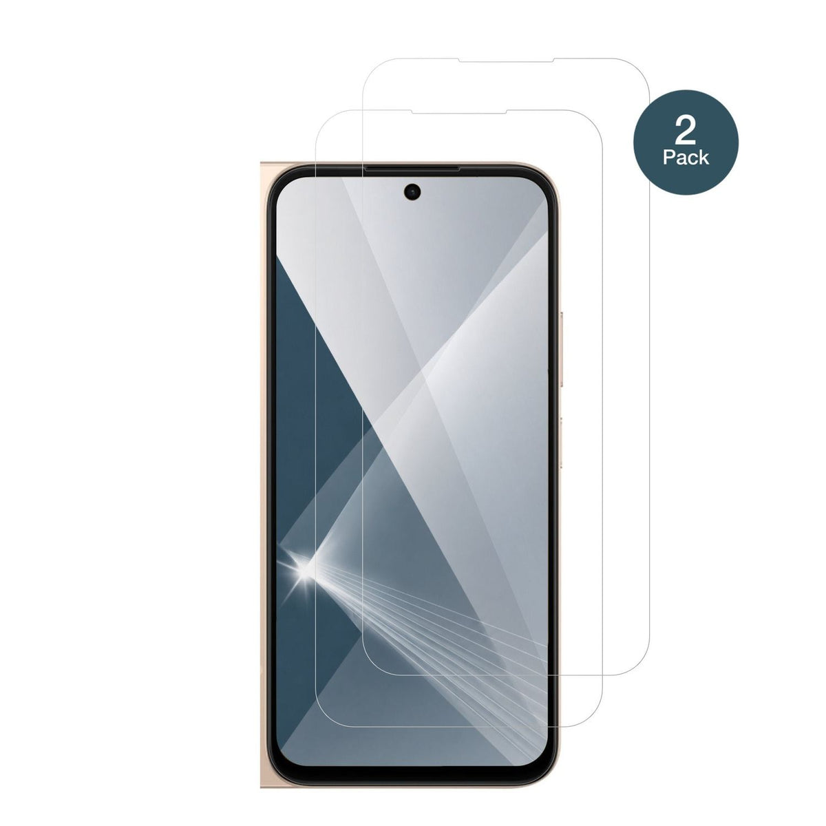 OppoA6 5G mit aufgebrachter dipos Flex Schutzfolie, glasklare Darstellung ohne Einschränkungen