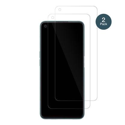 OPPOA96 Global mit aufgebrachter dipos Flex Schutzfolie, glasklare Darstellung ohne Einschränkungen