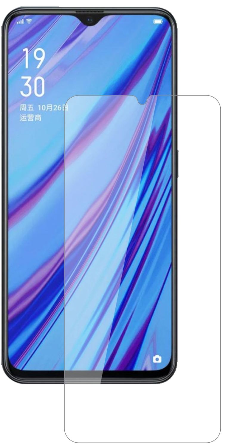 OppoA9x mit aufgebrachter dipos Flex Schutzfolie, glasklare Darstellung ohne Einschränkungen