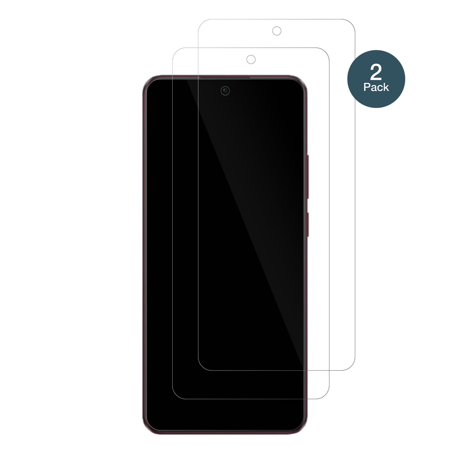 OppoF25 Pro mit aufgebrachter dipos Flex Schutzfolie, glasklare Darstellung ohne Einschränkungen