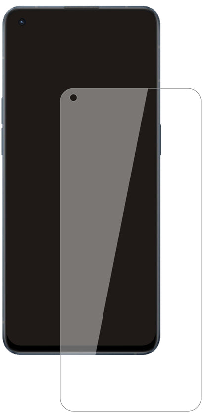 OppoReno6 mit aufgebrachter dipos Flex Schutzfolie, glasklare Darstellung ohne Einschränkungen