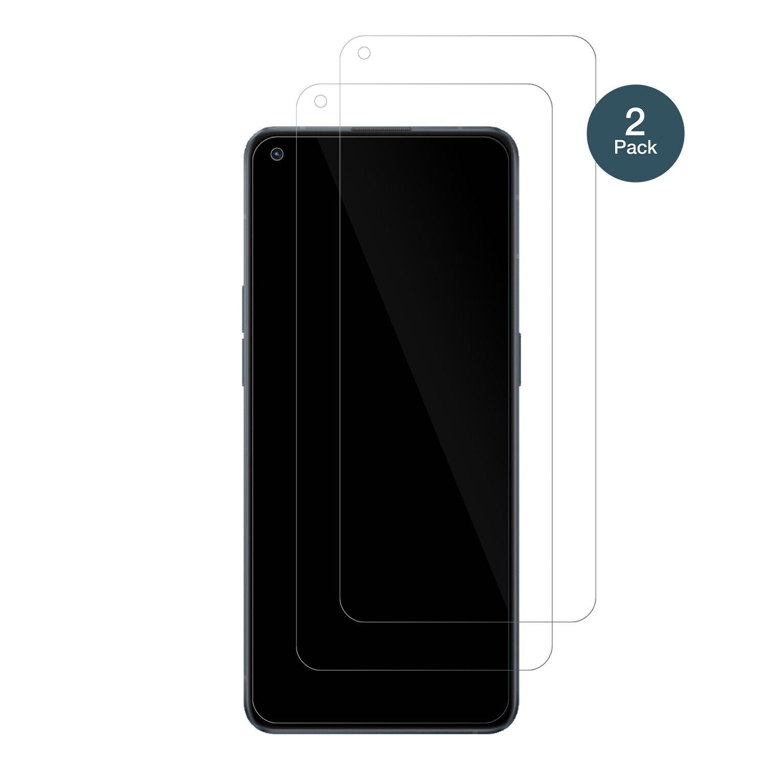 OPPOReno6 4G mit aufgebrachter dipos Flex Schutzfolie, glasklare Darstellung ohne Einschränkungen