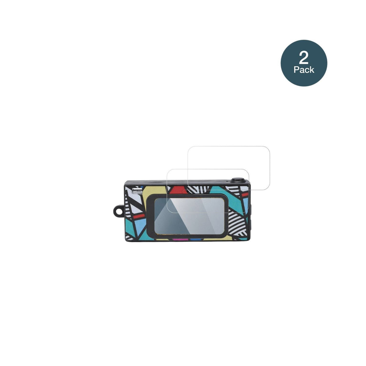 2x 9H Schutzfolie für Ouitble Minidigitalkamera 2K Panzerfolie