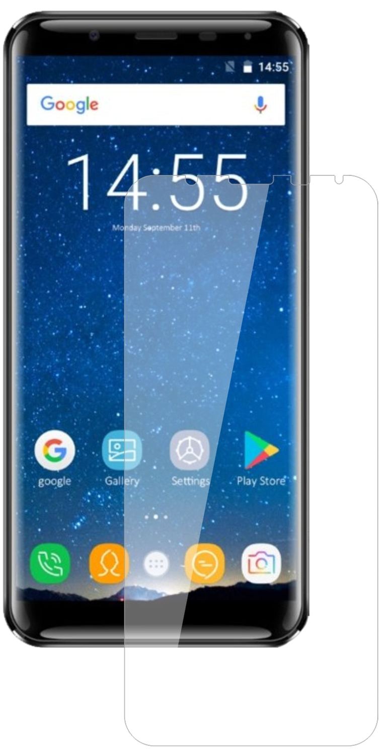 OukitelK5000 mit aufgebrachter dipos Flex Schutzfolie, glasklare Darstellung ohne Einschränkungen