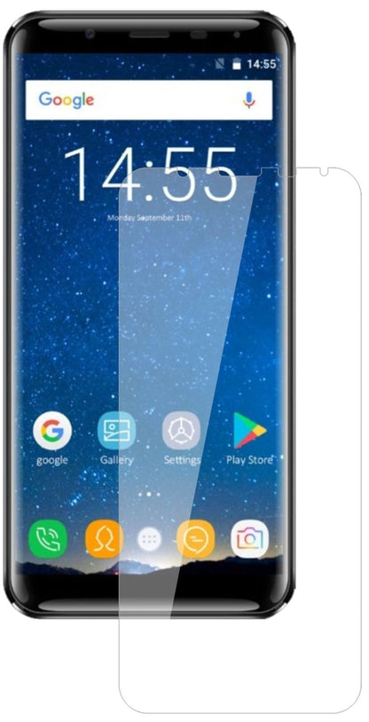 OukitelK5000 mit aufgebrachter dipos Flex Schutzfolie, glasklare Darstellung ohne Einschränkungen
