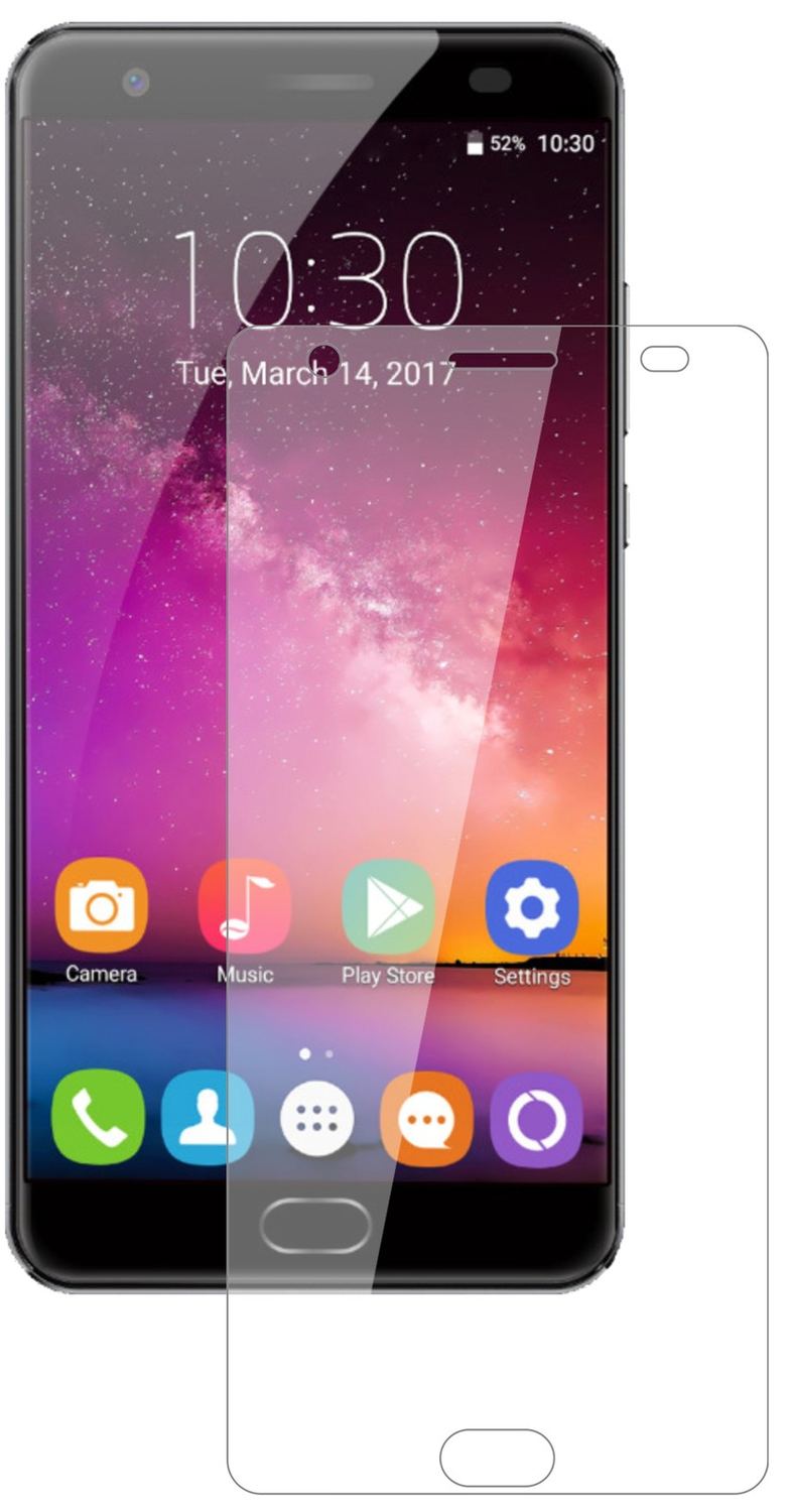 OukitelK6000 Plus mit aufgebrachter dipos Flex Schutzfolie, glasklare Darstellung ohne Einschränkungen