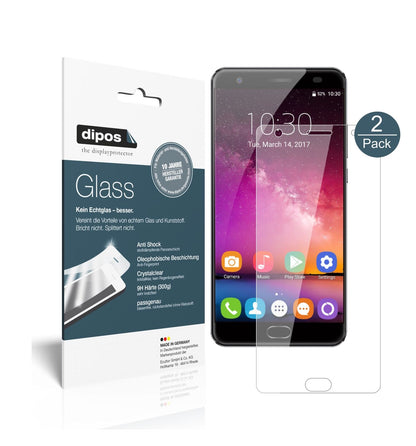 OukitelK6000 Plus mit aufgebrachter dipos Flex Schutzfolie, glasklare Darstellung ohne Einschränkungen