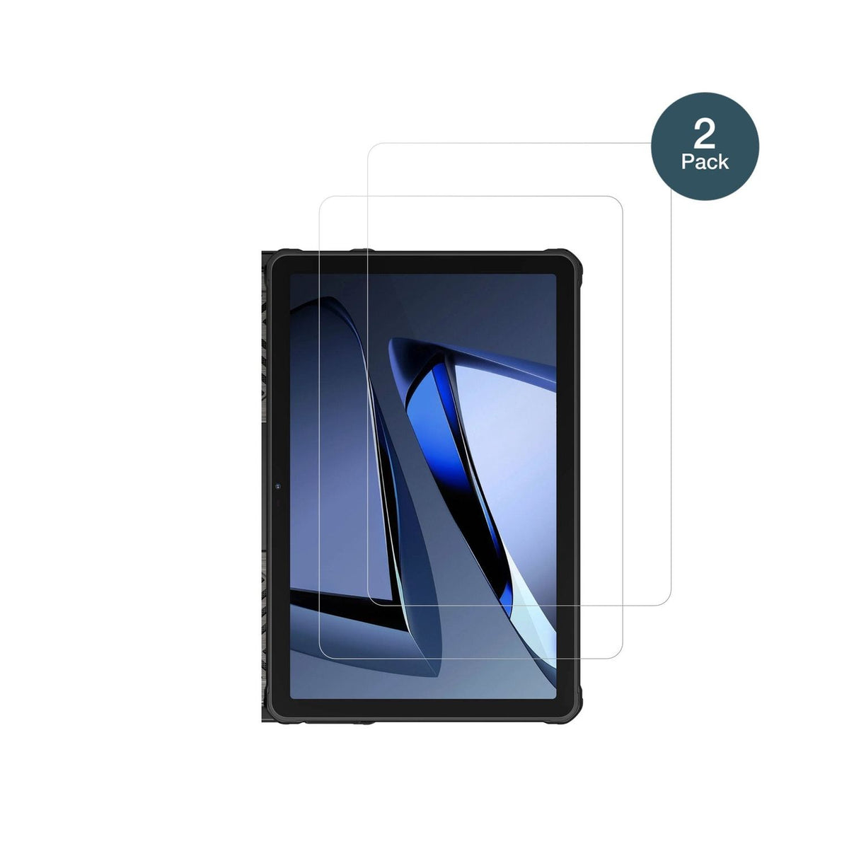 OukitelRT10 Industry mit aufgebrachter dipos Flex Schutzfolie, glasklare Darstellung ohne Einschränkungen