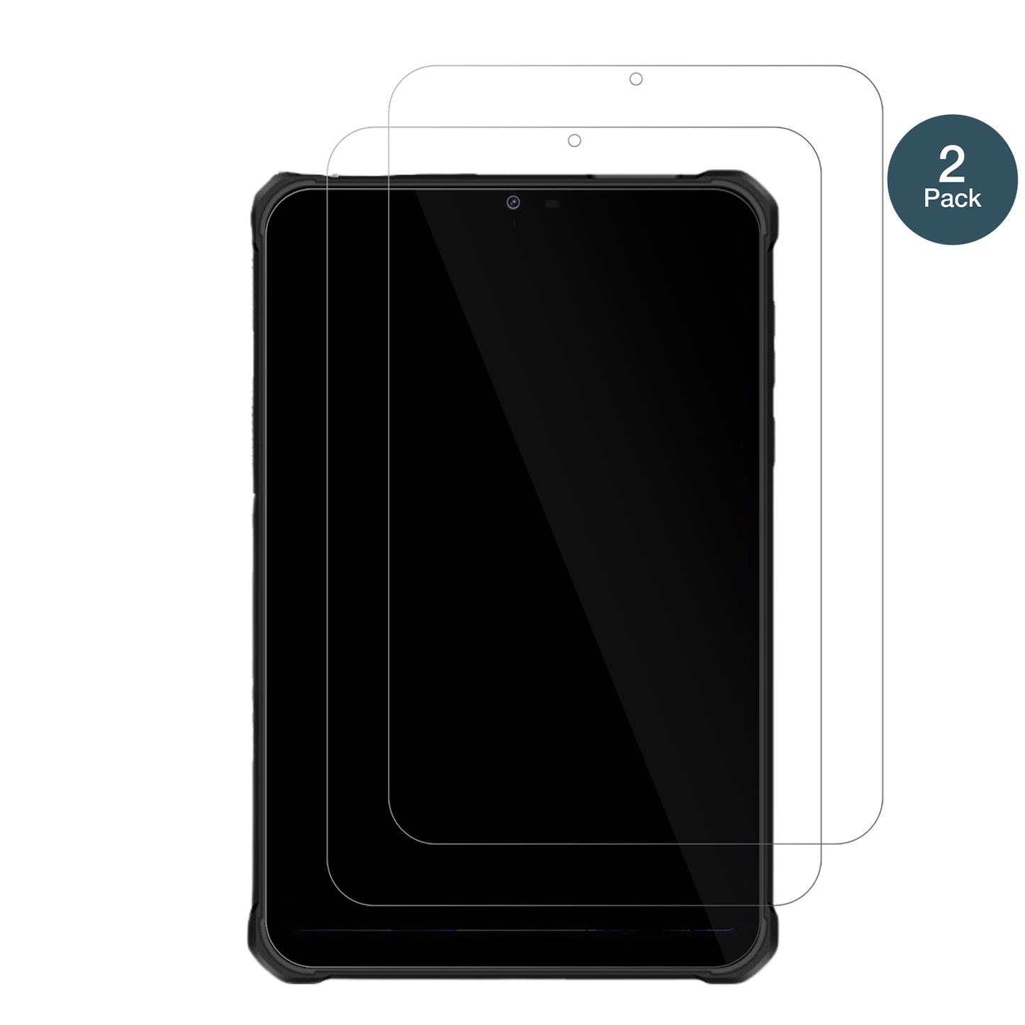 OukitelRT3 Plus Outdoor mit aufgebrachter dipos Flex Schutzfolie, glasklare Darstellung ohne Einschränkungen