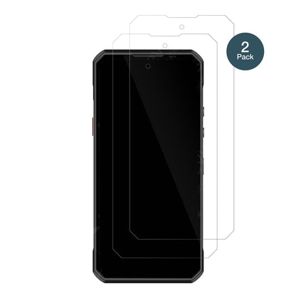 OukitelWP60 mit aufgebrachter dipos Flex Schutzfolie, glasklare Darstellung ohne Einschränkungen