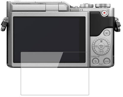 PanasonicLumix DC-GX880 mit aufgebrachter dipos Flex Schutzfolie, glasklare Darstellung ohne Einschränkungen
