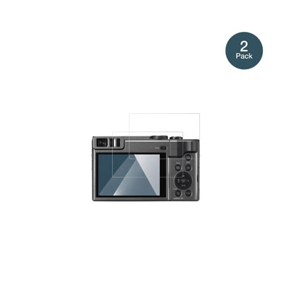 2x 9H Schutzfolie für Panasonic Lumix DC-TZ90 Panzerfolie