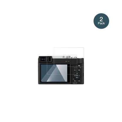 2x 9H Schutzfolie für Panasonic Lumix DC-TZ96 Panzerfolie