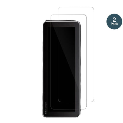 PhilipsSaeco Xelsis Suprema mit aufgebrachter dipos Flex Schutzfolie, glasklare Darstellung ohne Einschränkungen