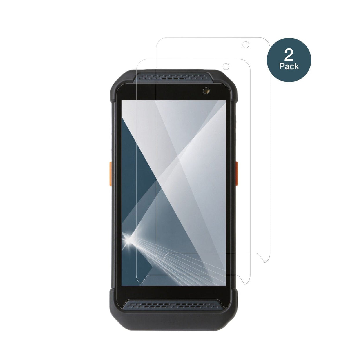 2x 9H Schutzfolie für Point Mobile PM86 Panzerfolie