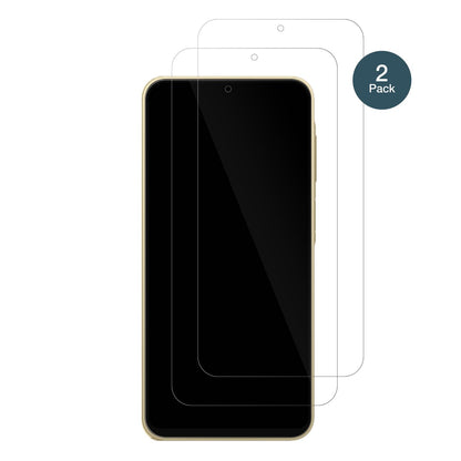 SamsungGalaxy Buddy4 mit aufgebrachter dipos Flex Schutzfolie, glasklare Darstellung ohne Einschränkungen