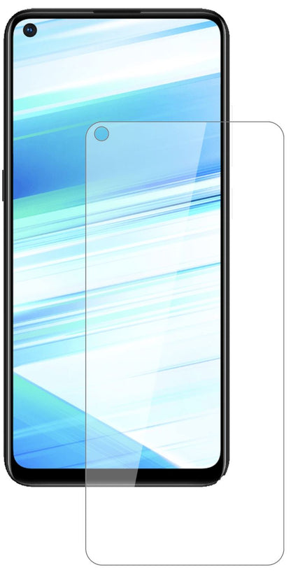 SamsungGalaxy M40 mit aufgebrachter dipos Flex Schutzfolie, glasklare Darstellung ohne Einschränkungen