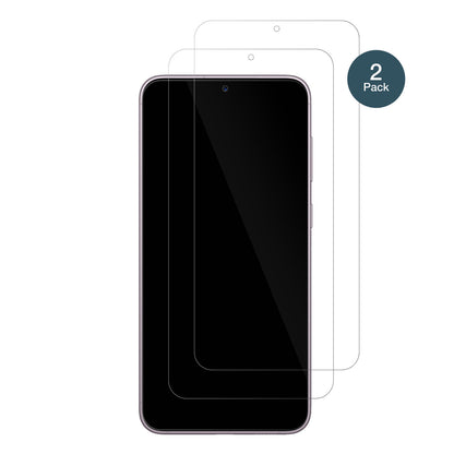 SamsungGalaxy S23 Plus mit aufgebrachter dipos Flex Schutzfolie, glasklare Darstellung ohne Einschränkungen