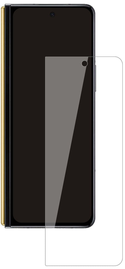 SamsungGalaxy W22 mit aufgebrachter dipos Flex Schutzfolie, glasklare Darstellung ohne Einschränkungen