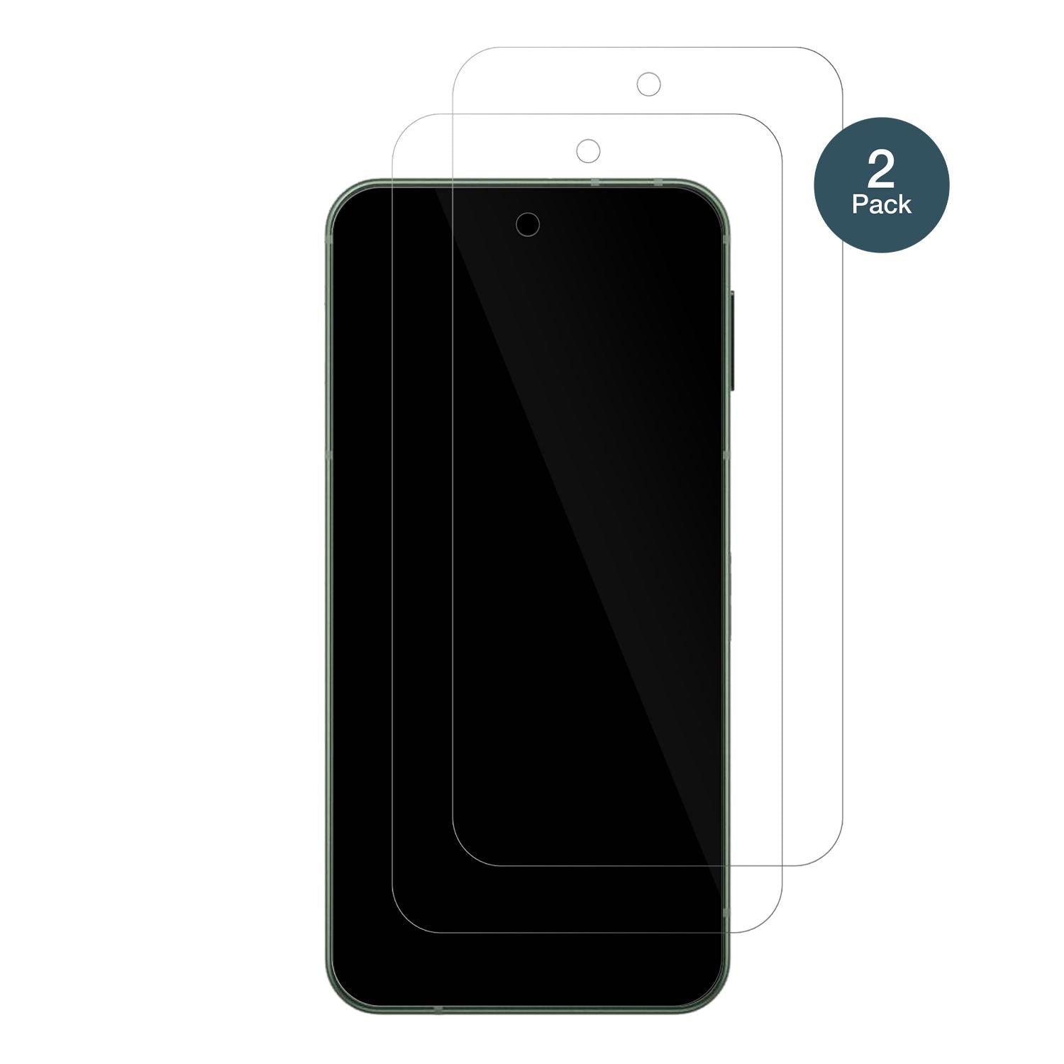 SharpAquos Sense 9 mit aufgebrachter dipos Flex Schutzfolie, glasklare Darstellung ohne Einschränkungen