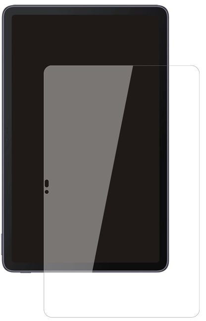 TCL10 Tab Max mit aufgebrachter dipos Flex Schutzfolie, glasklare Darstellung ohne Einschränkungen