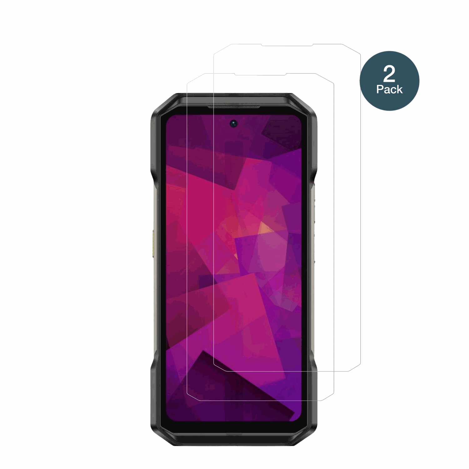 UlefoneArmor 27T Pro Plus mit aufgebrachter dipos Flex Schutzfolie, glasklare Darstellung ohne Einschränkungen