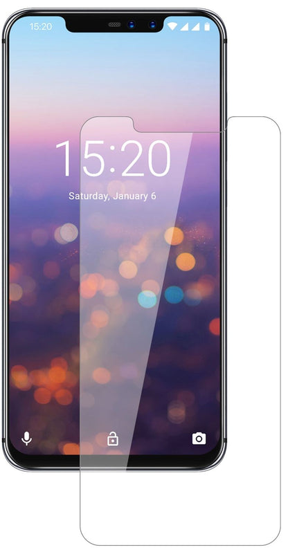 UmidigiZ2 Pro mit aufgebrachter dipos Flex Schutzfolie, glasklare Darstellung ohne Einschränkungen