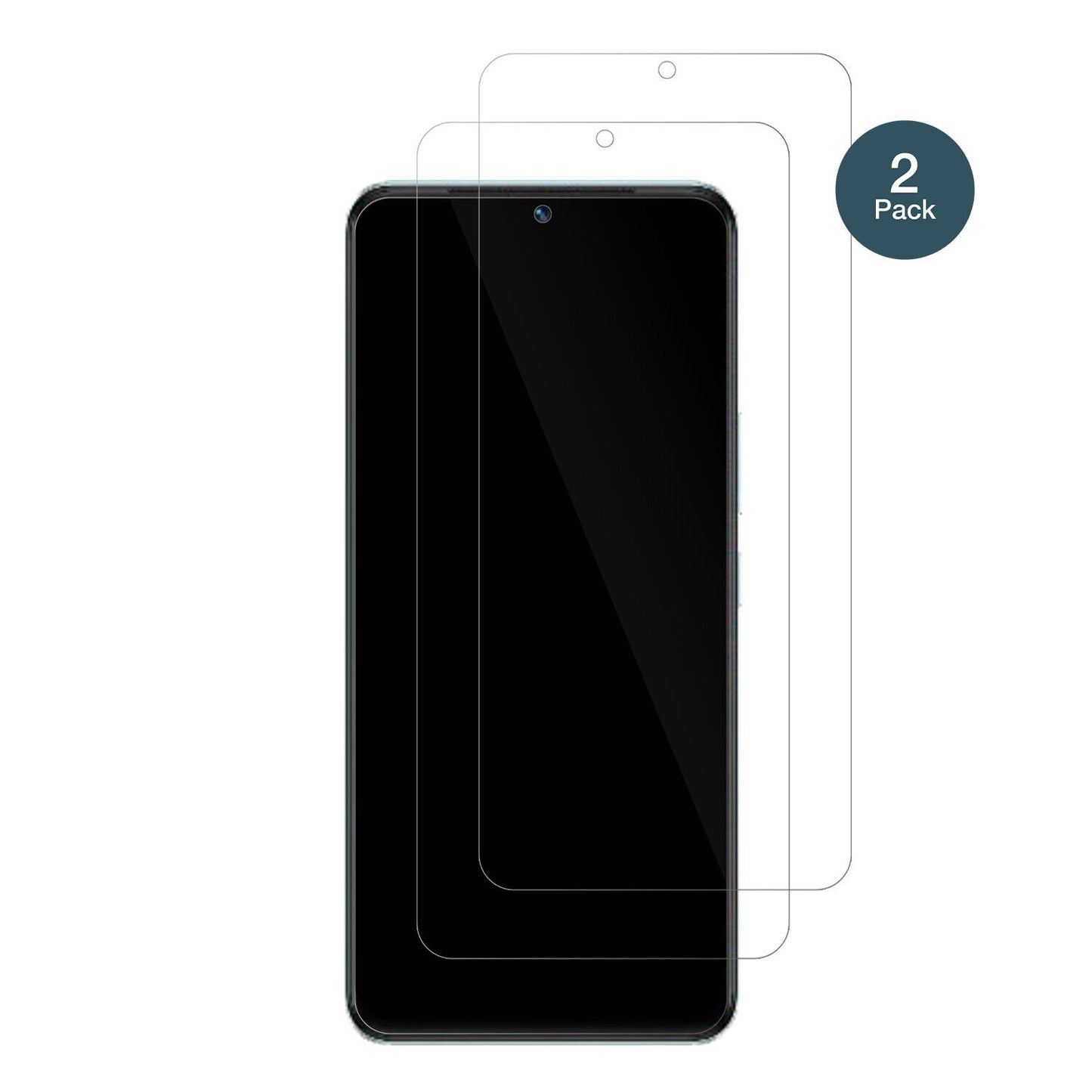 VivoT1 Pro 5G mit aufgebrachter dipos Flex Schutzfolie, glasklare Darstellung ohne Einschränkungen