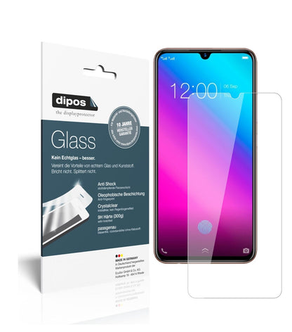VivoV11 Plus mit aufgebrachter dipos Flex Schutzfolie, glasklare Darstellung ohne Einschränkungen