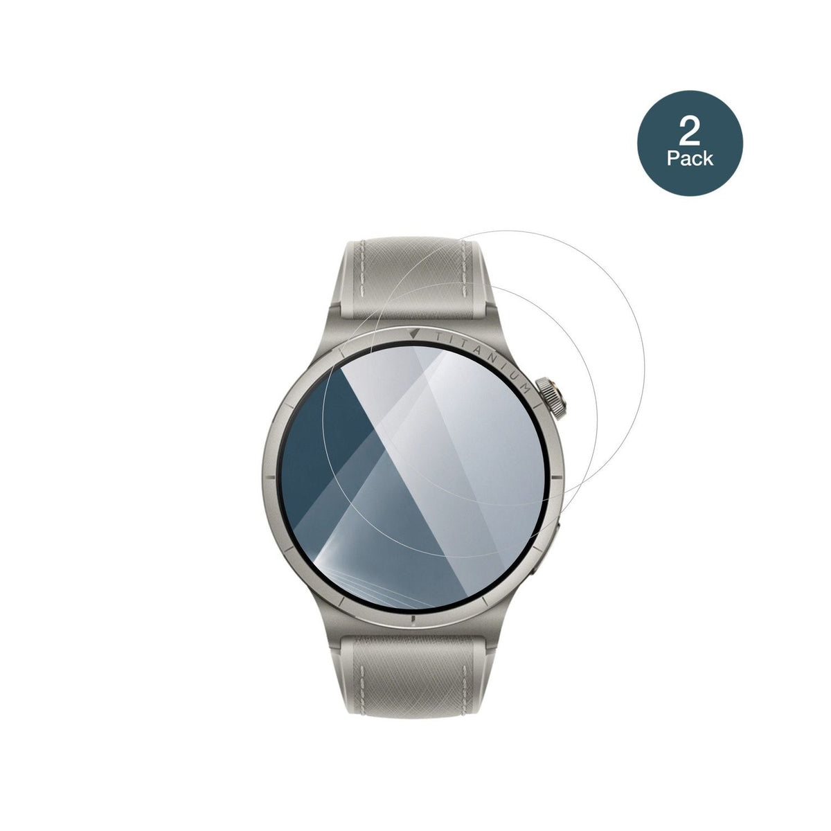 2x 9H Schutzfolie für Vivo Watch 6 Panzerfolie