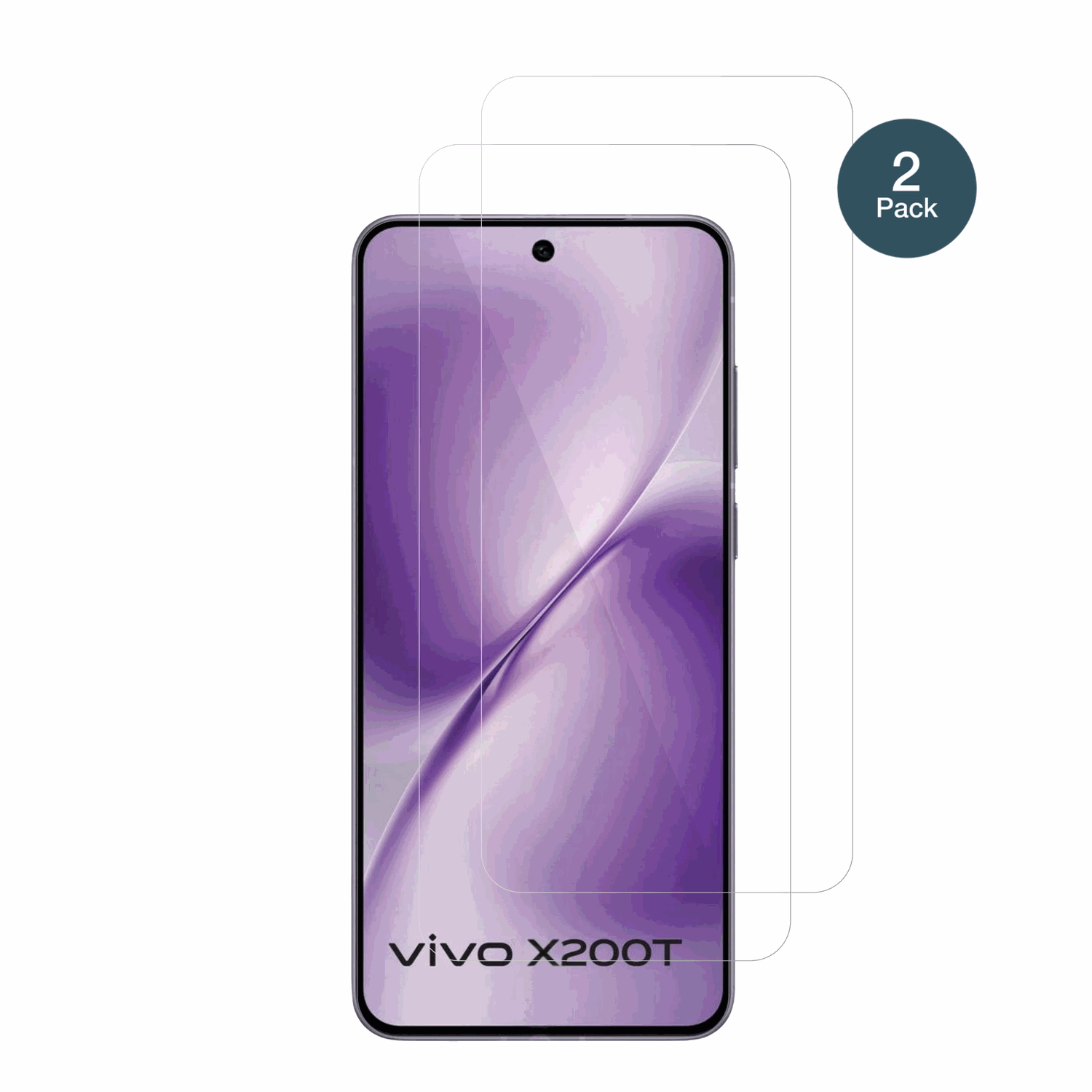 VivoX200T mit aufgebrachter dipos Flex Schutzfolie, glasklare Darstellung ohne Einschr�nkungen