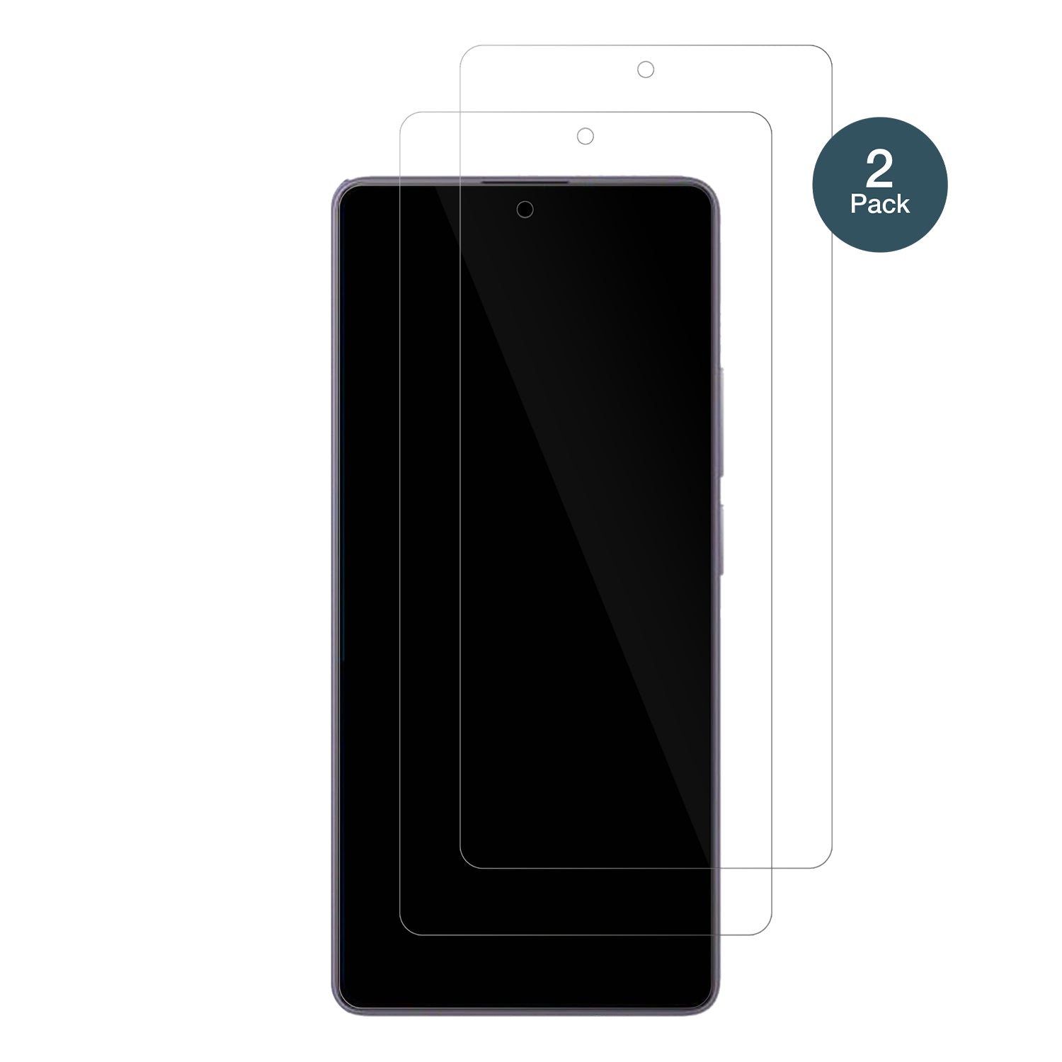 XiaomiPoco M6 Pro mit aufgebrachter dipos Flex Schutzfolie, glasklare Darstellung ohne Einschränkungen