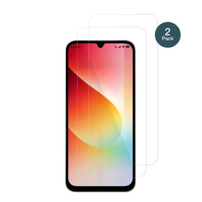 XiaomiRedmi 15A 5G mit aufgebrachter dipos Flex Schutzfolie, glasklare Darstellung ohne Einschränkungen