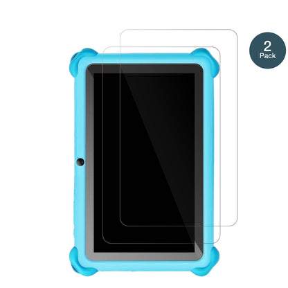 zcobroKIDS710 7 Zoll mit aufgebrachter dipos Flex Schutzfolie, glasklare Darstellung ohne Einschränkungen