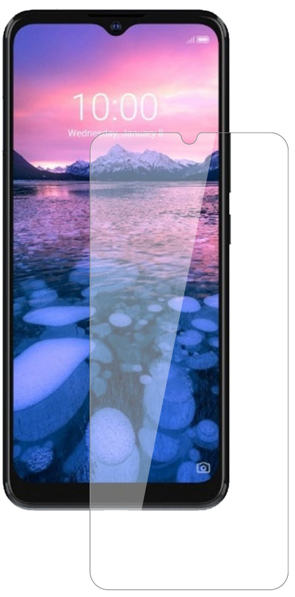 ZTEBlade 20 5G mit aufgebrachter dipos Flex Schutzfolie, glasklare Darstellung ohne Einschränkungen