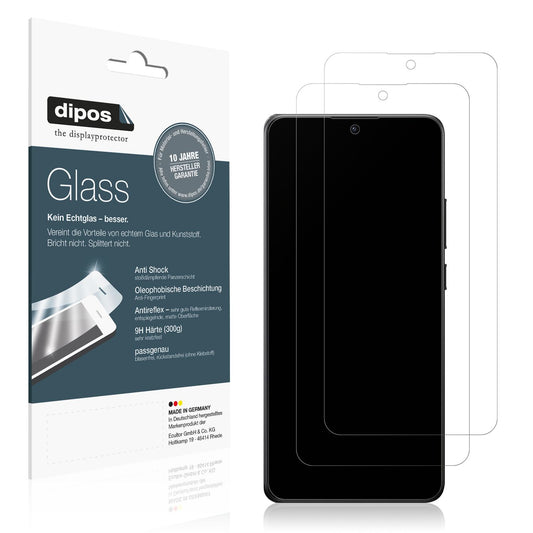 2x 9H Schutzfolie matt für Xiaomi Poco X7 Pro Panzerfolie