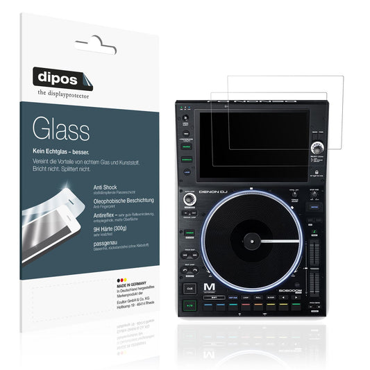2x 9H Schutzfolie matt für Denon DJ SC6000M Prime Panzerfolie