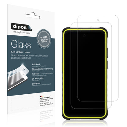 2x 9H Schutzfolie matt für Ulefone Armor X31 Panzerfolie