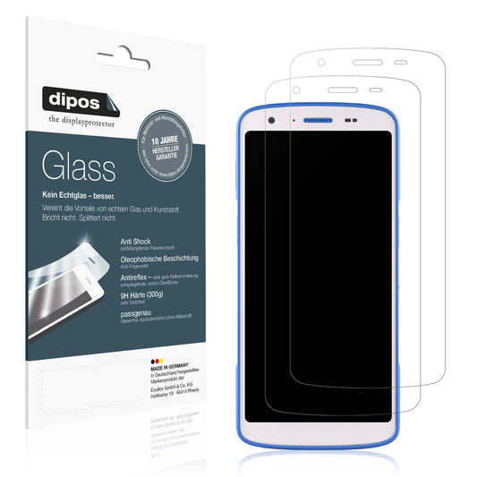 Matte Displayschutzfolie von dipos passend für Zebra HC 50, 9H kratzfest und blasenfrei montiert