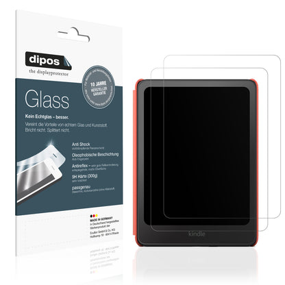2x 9H Schutzfolie matt für Amazon Kindle Colorsoft Kids Panzerfolie