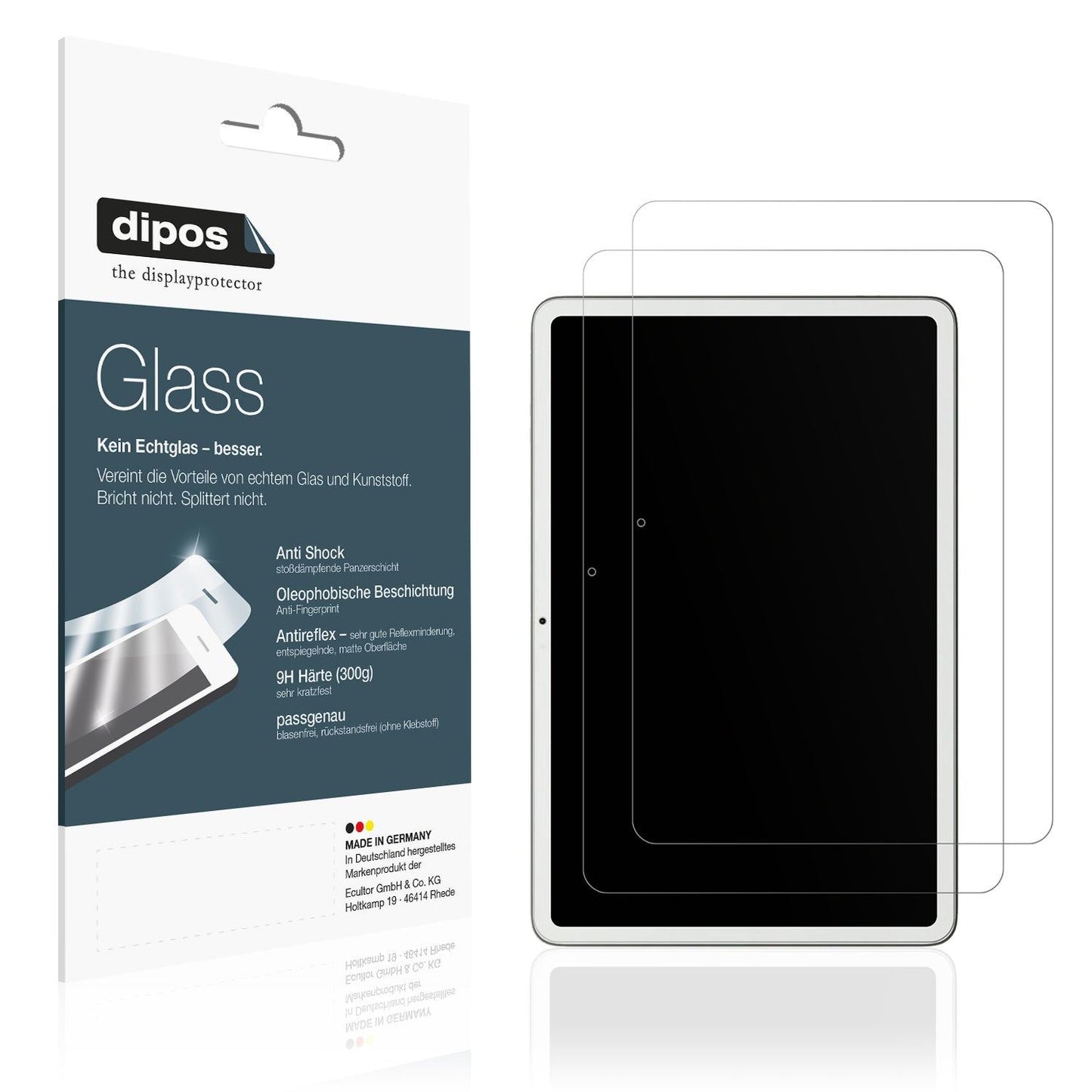 2x 9H Schutzfolie matt für Google Pixel Tablet 11 Zoll Panzerfolie