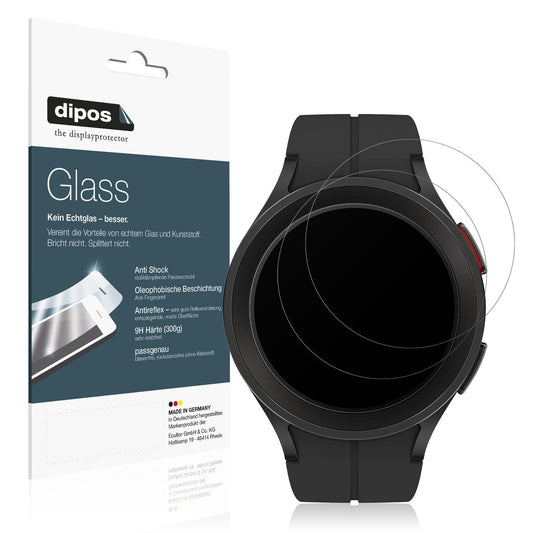 1x 9H Schutzfolie matt für Samsung Galaxy Watch 5 Pro LTE Panzerfolie
