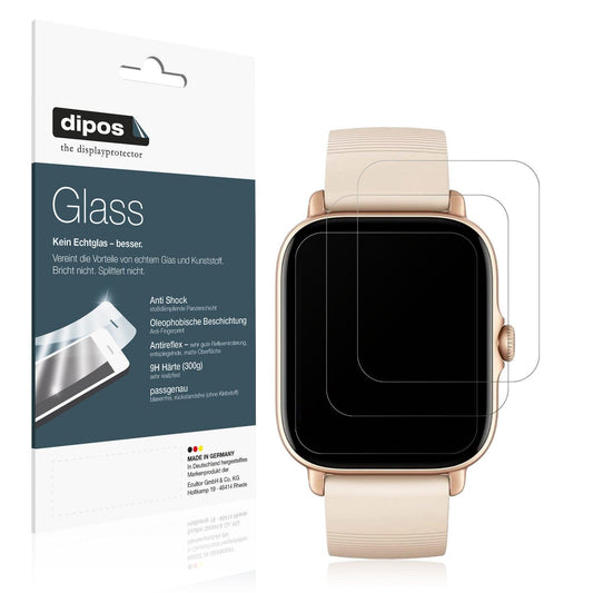 1x 9H Schutzfolie matt für Amazfit GTS 3 Panzerfolie