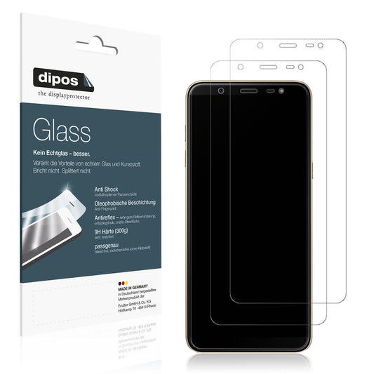 2x 9H Schutzfolie matt für Samsung Galaxy J8 Panzerfolie