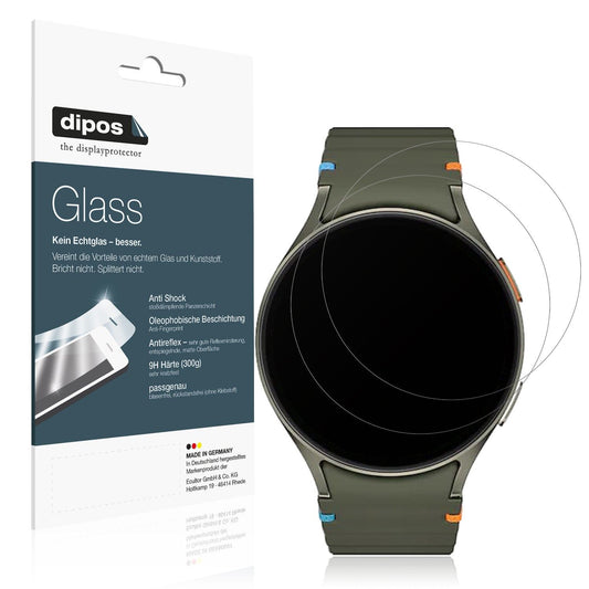 2x 9H Schutzfolie matt für Samsung Galaxy Watch 7 40mm Panzerfolie